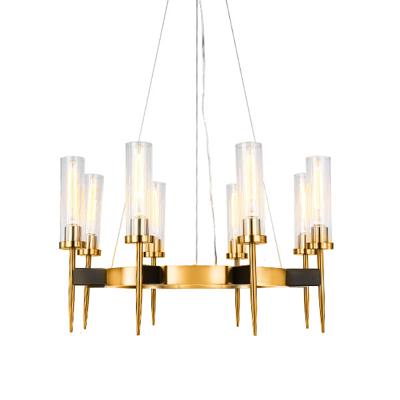 Люстра Delight Collection Люстра Alouette 8 brass арт. KM0936P-8 brass