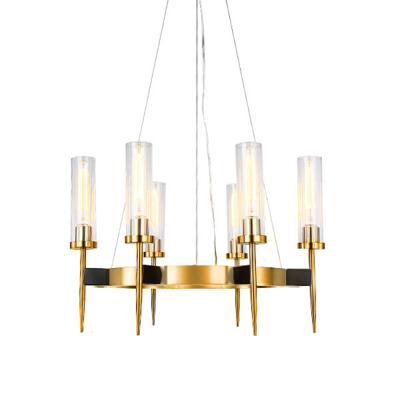 Люстра Delight Collection Люстра Alouette 6 brass арт. KM0936P-6 brass