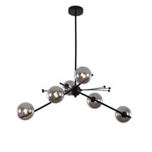 Люстра Delight Collection Люстра 9303P-6 black/smoky арт. 9303P-6 black/smoky