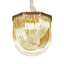 Люстра Delight Collection Люстра Murano L4 brass/amber арт. A001-400 L4 brass/amber