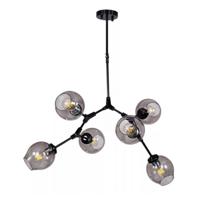 Люстра Delight Collection Люстра Bubble 6 black/smoky арт. 7058/6 black/smoky