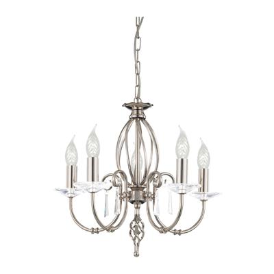 Люстра Elstead Lighting Люстра Elstead Interior, Арт. AG5-POL-NICKEL арт. AG5-POL-NICKEL