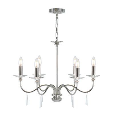Люстра Elstead Lighting Люстра Elstead Interior, Арт. FP6-POL-NICKEL арт. FP6-POL-NICKEL