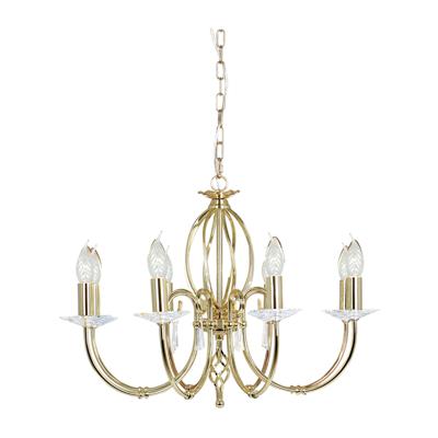 Люстра Elstead Lighting Люстра Elstead Interior, Арт. AG8-POL-BRASS арт. AG8-POL-BRASS