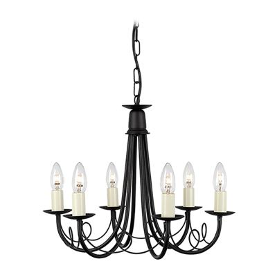 Люстра Elstead Lighting Люстра Elstead Interior, Арт. MN6-BLACK арт. MN6-BLACK