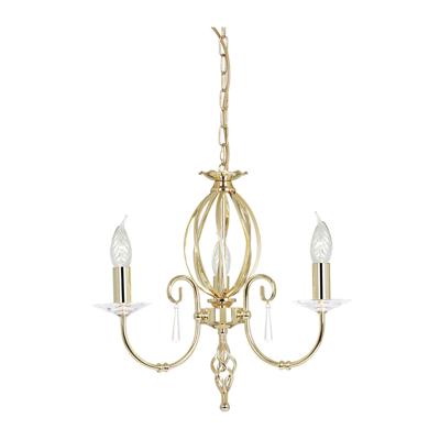 Люстра Elstead Lighting Люстра Elstead Interior, Арт. AG3-POL-BRASS арт. AG3-POL-BRASS