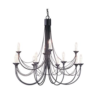 Люстра Elstead Lighting Люстра Elstead Interior, Арт. CB12-BLACK арт. CB12-BLACK
