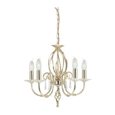 Люстра Elstead Lighting Люстра Elstead Interior, Арт. AG5-POL-BRASS арт. AG5-POL-BRASS