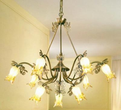 Люстра Possoni Illuminazione  1597/6+3 BR/ANT