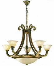 Люстра Possoni Illuminazione  1836/5+3 RU/FOG