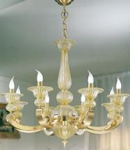 Люстра Possoni Illuminazione  267/8 ORO/ZEC