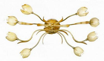 Люстра Possoni Illuminazione  319/4+4PL ORO/FR