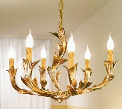 Люстра Possoni Illuminazione  333/6 ORO/FR
