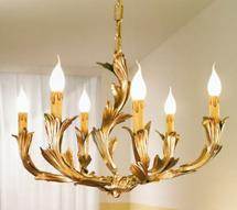 Люстра Possoni Illuminazione  333/6 ORO/FR
