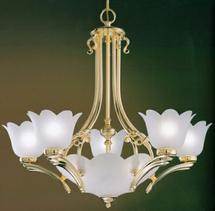 Люстра Possoni Illuminazione  651/5+1 ORO