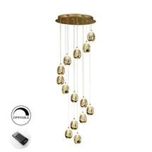 Люстра Schuller Люстра Rocio LED 14L DIM BLUETOOTH золотая арт. 098236