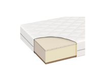 Матрас Ellipsefurniture Матрас кокос/eco-foam/латекс 22 см (160*200 см) арт. ZN-367409