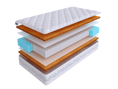 Матрас Skysleep Матрас SkySleep ETALON COCOS 3 S1000 180x200 арт. 3041