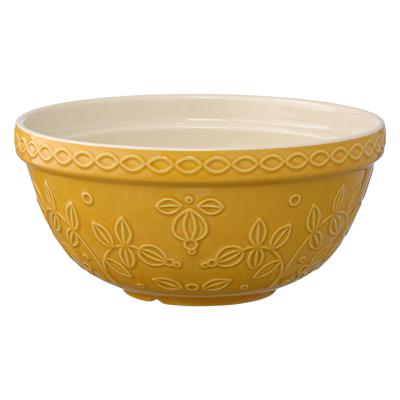 Миска Tkano Миска горчичного цвета с рельефным узором Ягоды Тайги из коллекции russian north, 1,5 л арт. TK22-TW_BW0010