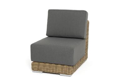 Модуль 4SIS "Капри" модуль диванный прямой с подушками, цвет соломенный арт. YH-C1855W