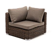 Модуль 4SIS "Лунго" модуль диванный угловой с подушками, цвет коричневый (гиацинт) арт. YH-C1031W-TW brown