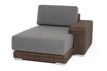 Модуль 4SIS "Капри" кушетка из искусственного ротанга, цвет коричневый арт. YH-C1865WZ brown