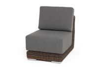 Модуль 4SIS "Капри" модуль диванный прямой с подушками, цвет коричневый арт. YH-C1855W brown