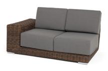 Модуль 4SIS "Капри" модуль диванный правый с подушками, цвет коричневый арт. YH-C2875WY brown