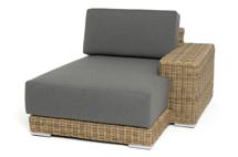 Модуль 4SIS "Капри" кушетка из искусственного ротанга, цвет соломенный арт. YH-C1865WZ