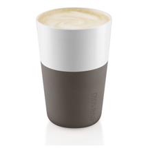 Набор Eva Solo Набор чашек для латте, 360 мл, серо-коричневый, 2 шт. арт. 501099