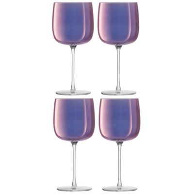 Набор LSA International Набор бокалов для вина aurora, 450 мл, фиолетовый, 4 шт. арт. G1620-16-887