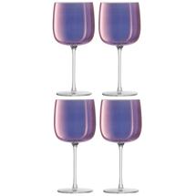 Набор LSA International Набор бокалов для вина aurora, 450 мл, фиолетовый, 4 шт. арт. G1620-16-887