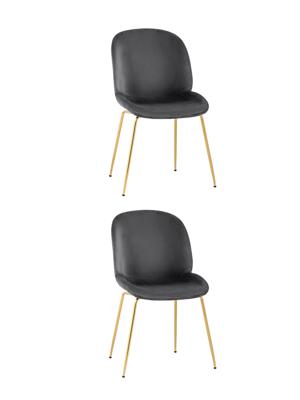 Набор Stool Group Стул Beetle серый 2 шт арт. УТ000037562