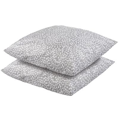 Набор Tkano Набор из двух наволочек серого цвета с принтом Спелая смородина из коллекции scandinavian touch, 70х70 см арт. TK22-PC0010