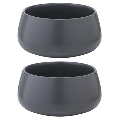 Набор Tkano Набор из двух салатников темно-серого цвета из коллекции essential, 800 мл арт. TK22-TW_BW0021