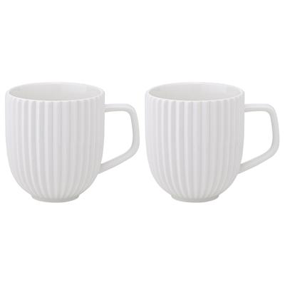 Набор Tkano Набор из двух кружек белого цвета из коллекции edge, 400 мл арт. TK22-TW_CU0007