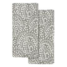 Набор Tkano Набор из двух муслиновых полотенец серого цвета с принтом Спелая Смородина из коллекции scandinavian touch, 50х70 см арт. TK22-TT0010