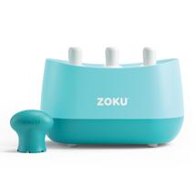 Набор ZOKU Набор для приготовления и украшения мороженого quick pop maker арт. ZK101-2BL