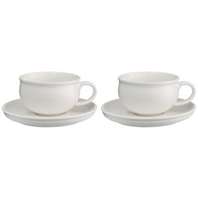 Набор ЯЯЯ Набор чайных пар milky cloud, 250 мл, 2 шт. арт. LJ_HM_CU250