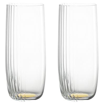 Набор ЯЯЯ Набор стаканов alice в подарочной упаковке, 370 мл, золотистые, 2 шт. арт. LJ0000141