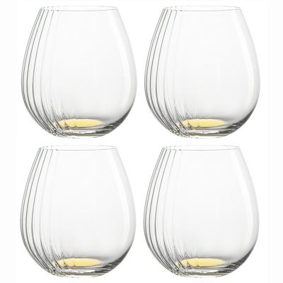 Набор ЯЯЯ Набор бокалов для вина alice, 610 мл, золотистые, 4 шт. арт. LJ0000108