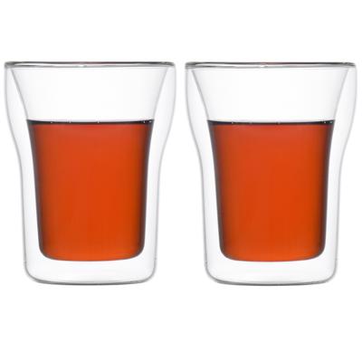 Набор ЯЯЯ Набор из двух стеклянных стаканов, 250 мл арт. KW-SS-CPST-GLS-250