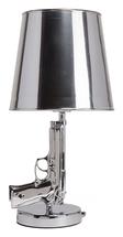 Настольная лампа Настольная лампа Flos - Bedside Gun Silver 