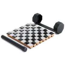 Настольная игра Umbra Шахматный набор складной rolz, черный арт. 1016814-040