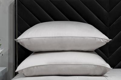 Наволочка Garda Decor 180JOD-18006 Комплект наволочек бамбук, серый 70*70 (2шт) арт. 180JOD-18006