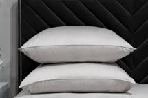 Наволочка Garda Decor 180JOD-18006 Комплект наволочек бамбук, серый 70*70 (2шт) арт. 180JOD-18006