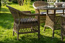 Обеденная группа 4SIS "Дольче" обеденная группа из искусственного ротанга, цвет соломенный арт. DOLC4T-5-SET