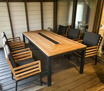 Обеденная группа IDEAL PATIO Обеденная группа EGMONT стол тик 220 арт. EGM.2017722