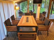 Обеденная группа IDEAL PATIO Обеденная группа ЭГМОНТ стол тик 180 арт. EGM.2017718