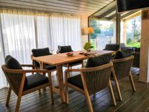 Обеденная группа IDEAL PATIO Обеденная группа ЛЕОНОРЕН каркас тик / стол тик 180 арт. LEO.2038718